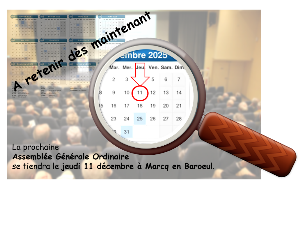 Prochaine Assemblée Générale Ordinaire ProBus 2025